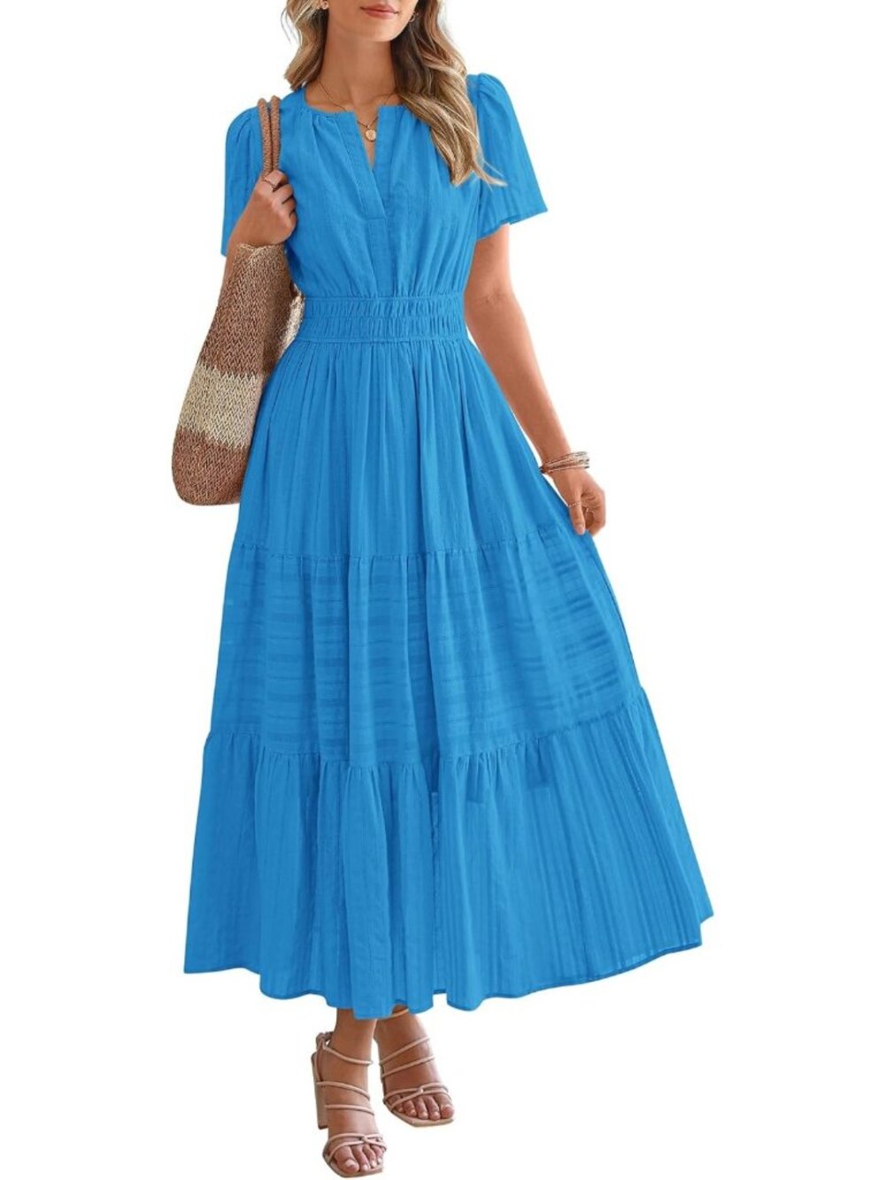 Summer Casual Maxi Dress for Women - Trendy, Lightweight, Perfect for Any